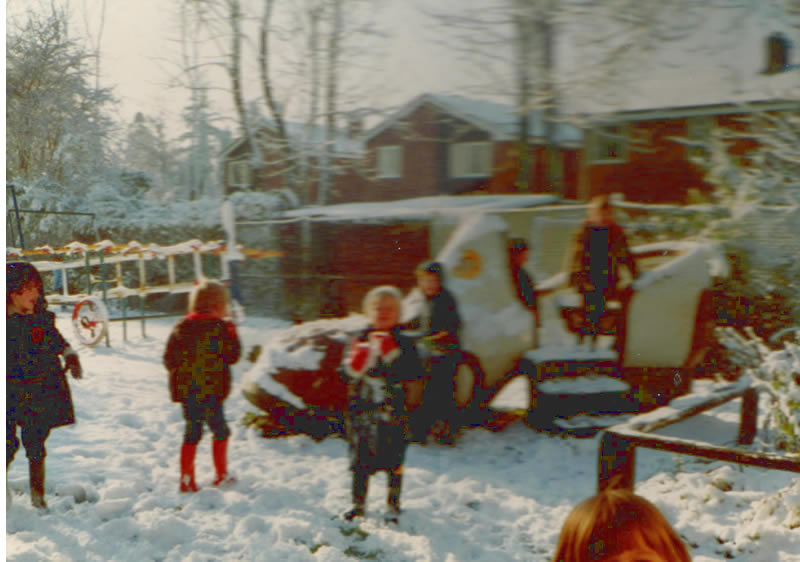 Sue Garrett & Jo Corbett - Kite Day 1978