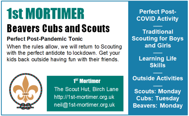 New poster for scouts
