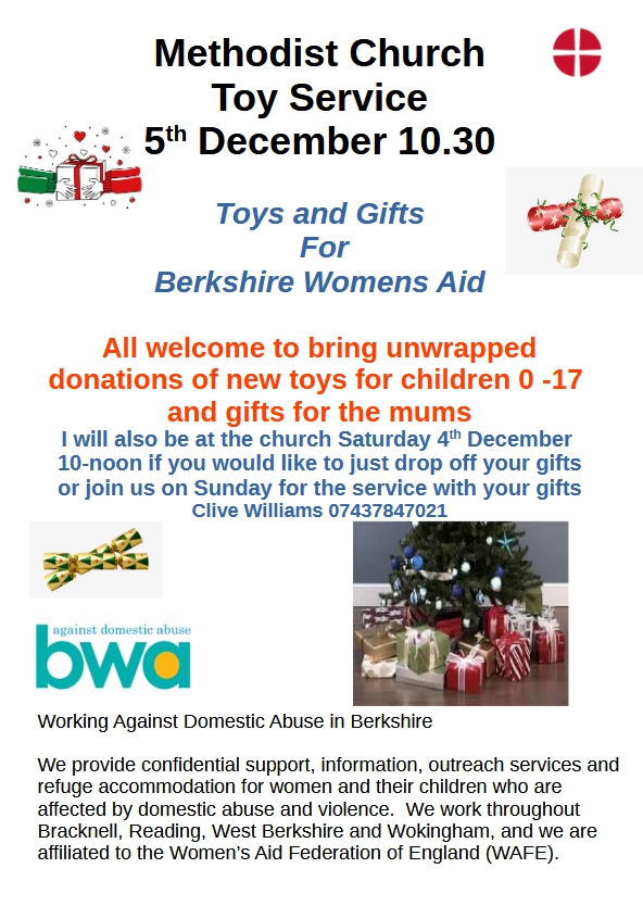 Mortimer Methodist Church Toy Service