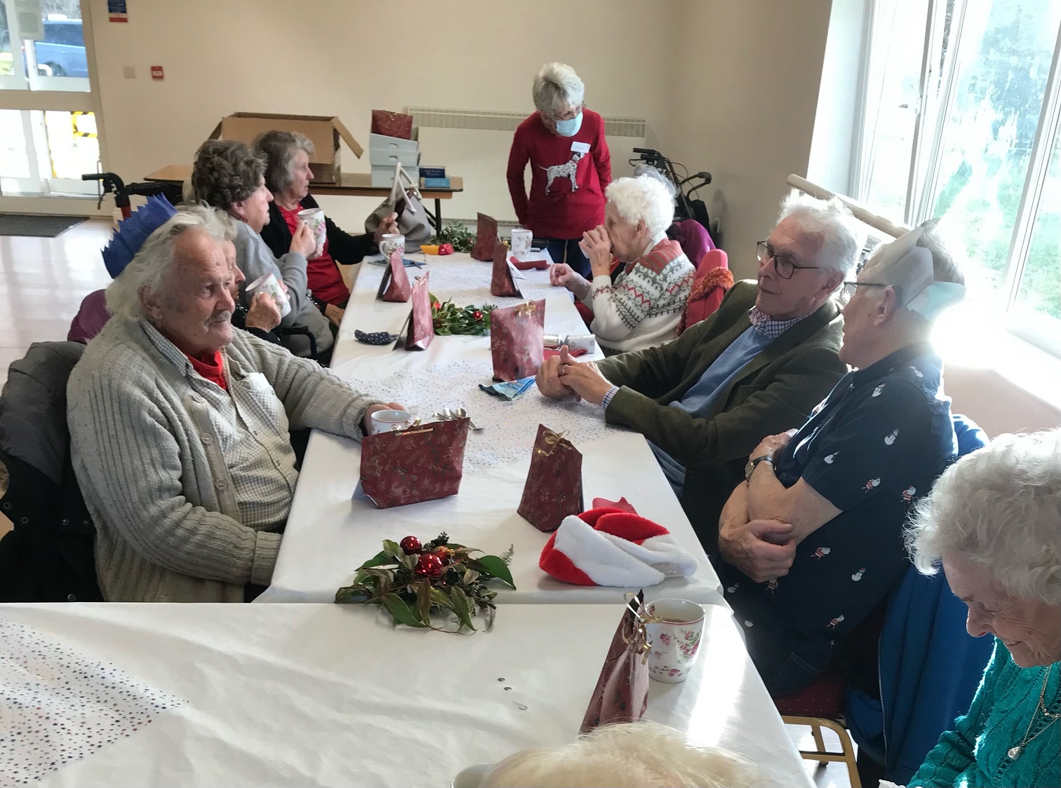 Christmas lunch club photo 1