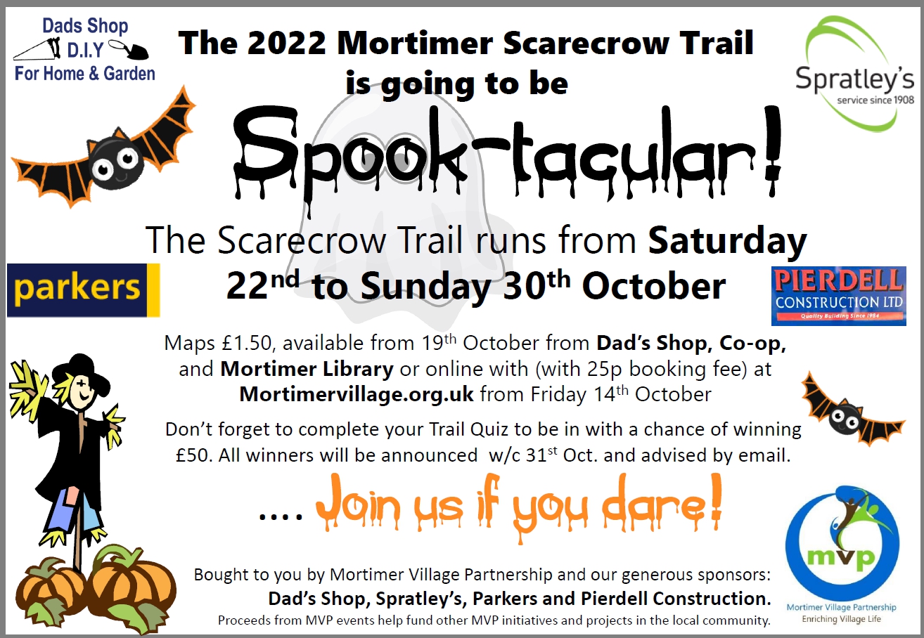 Scarecrow 2022 Join the Trail