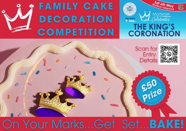 Coronation cake competition poster