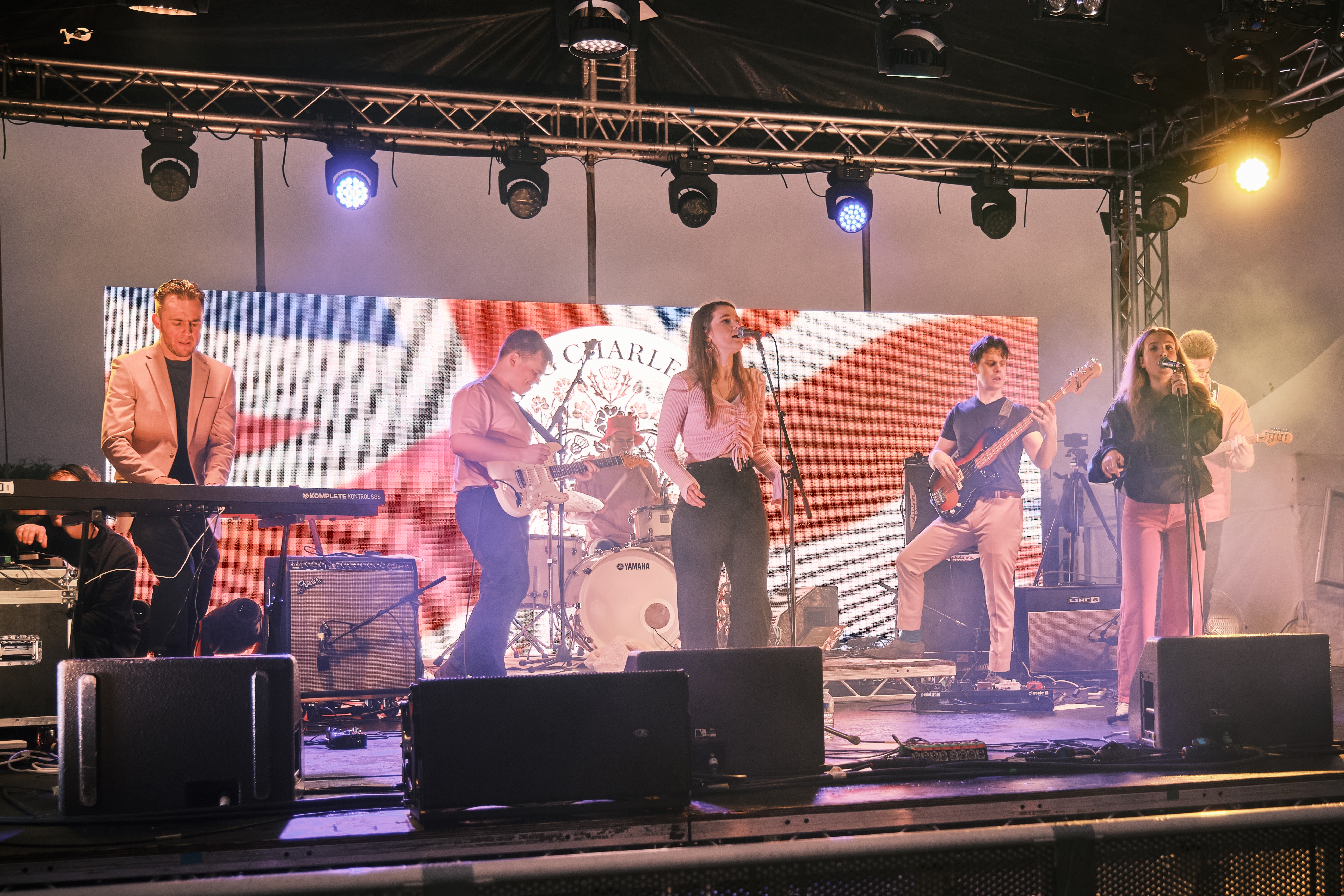 music at the coronation event