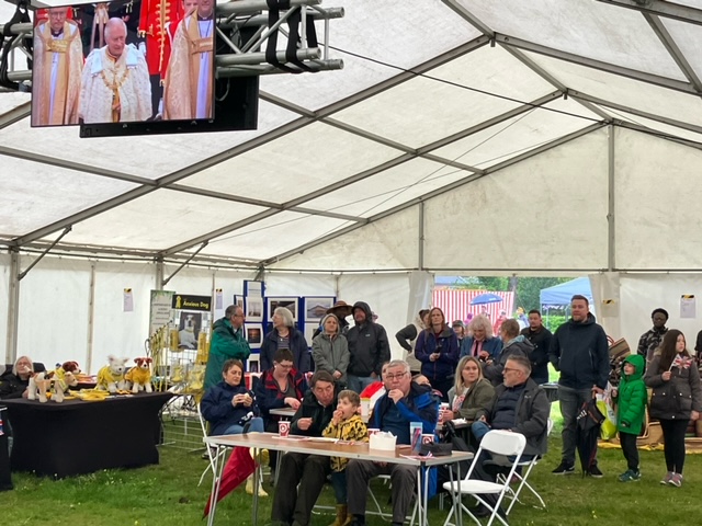 coronation in market row