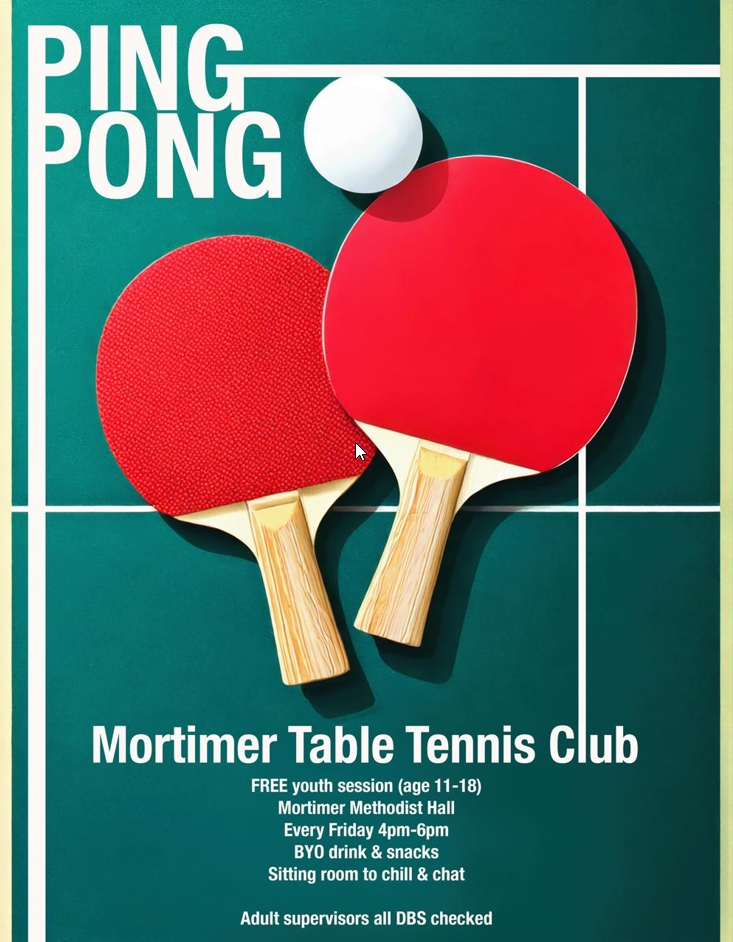 Table Tennis youth session