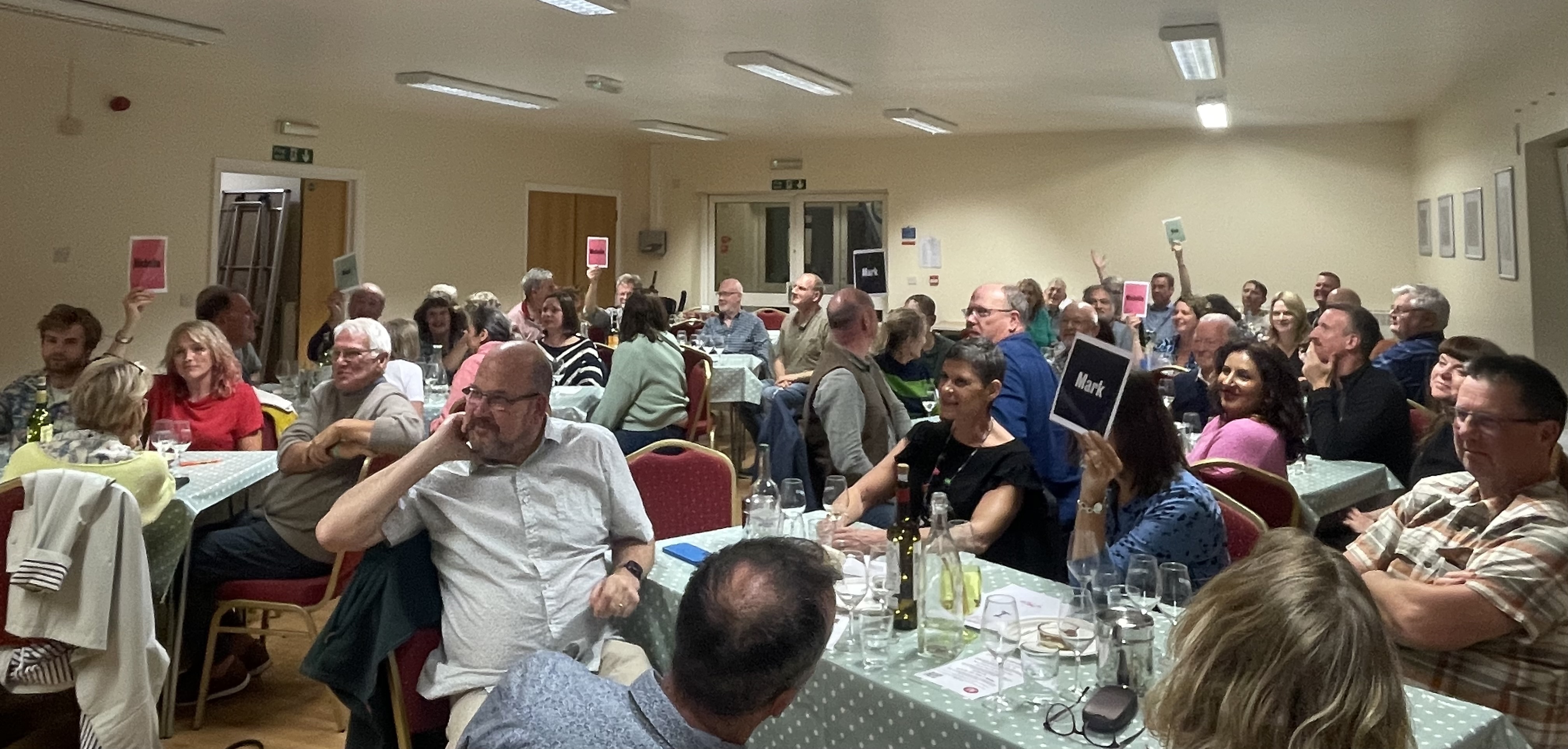 People enjoying wine tasting