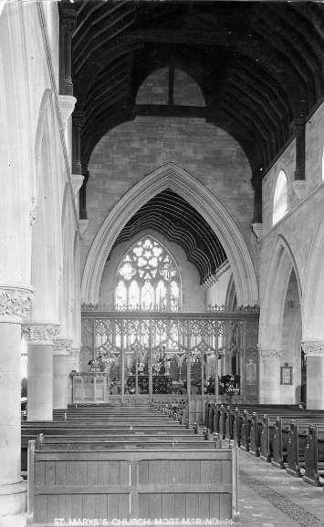 Inside St Mary's Church