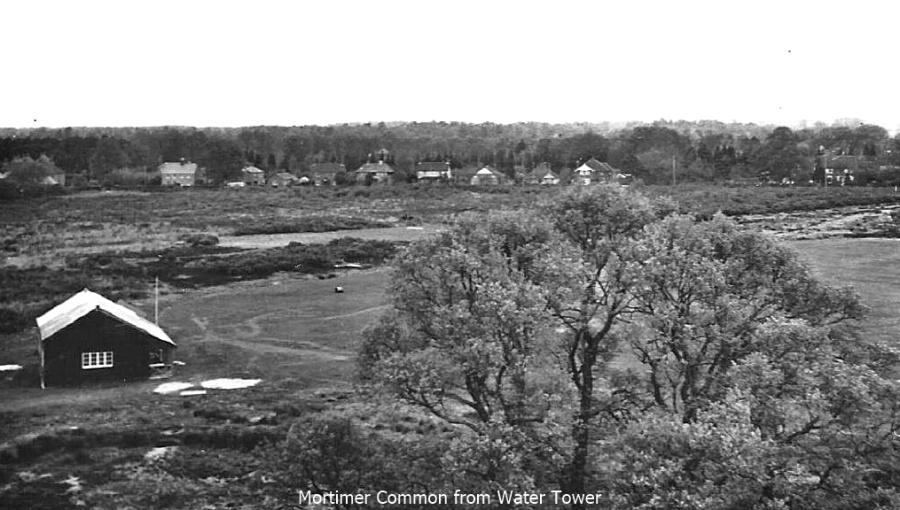 From the Water Tower across the Cricket Pitch