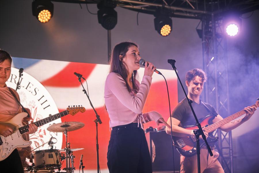 music at the coronation event